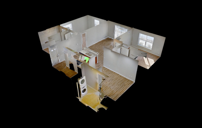 2 beds, 2 baths, 1,196 sqft, $1,840, Unit 17