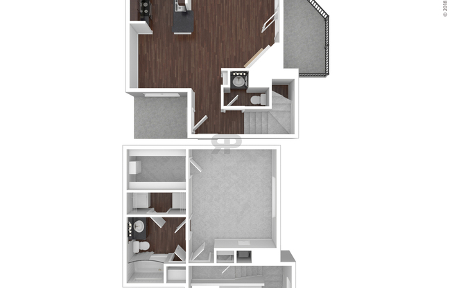 A11TH: Beds - 1: Baths - 1.5: SqFt Range - 845 to 845