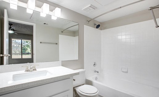 Model bathroom