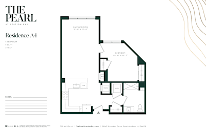 1 bed, 1 bath, $2,485