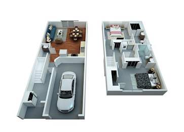 2 beds, 2.5 baths, 1,341 sqft, $1,670