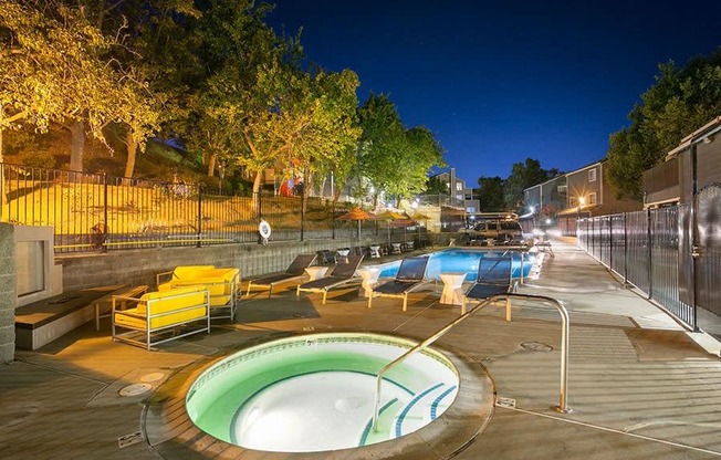 spa at Waterscape, California