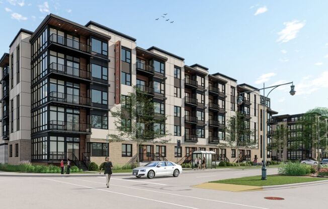 Studio, 1 bath, 605 sqft, $1,395, Unit 2418