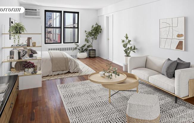 Studio, 1 bath, 422 sqft, $2,900, Unit 4L