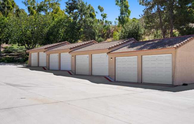 Garages available at River Oaks in Oceanside, CA