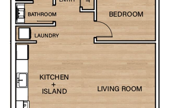 1 bed, 1 bath, 620 sqft, $1,850, Unit 2219-216