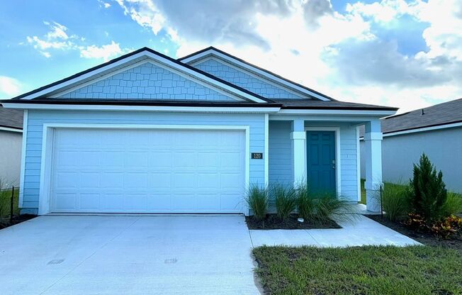 Discover this brand-new, 4-bedroom, 2-bathroom home for rent in the Ravenswood Village community of St Augustine