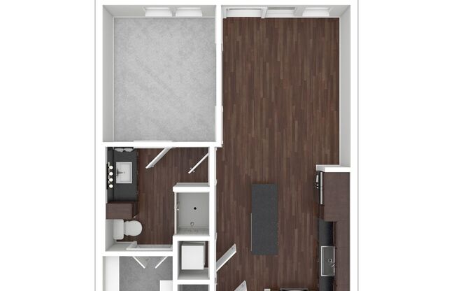 1 bed, 1 bath, 690 sqft, $1,515