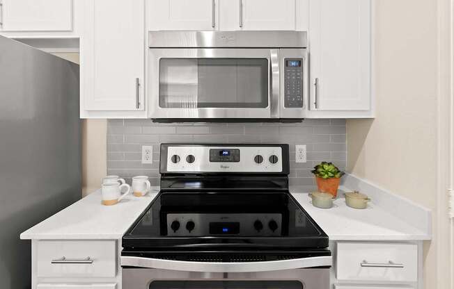 Stainless steel appliances - Arrowhead Landing Apartments