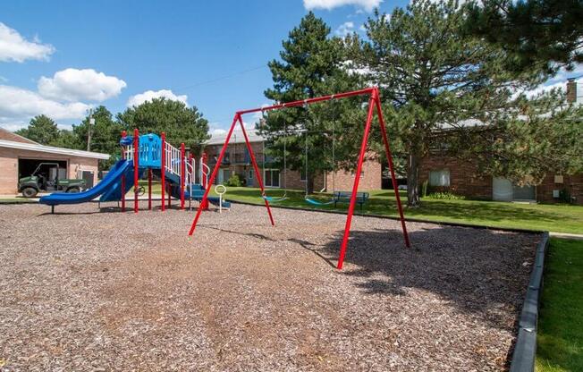 playground with swings