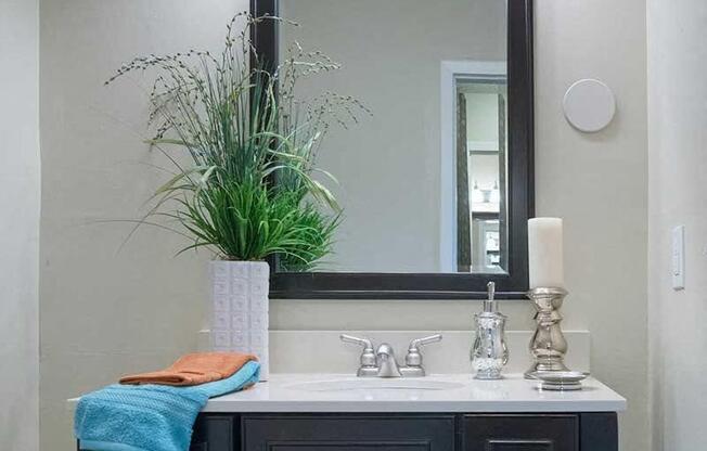 Bathroom sink at Ventana, Hendersonville, TN 37075.