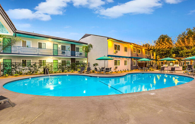 The Island Apartments pool