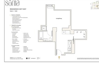 Studio, 1 bath, $4,230, Unit 706