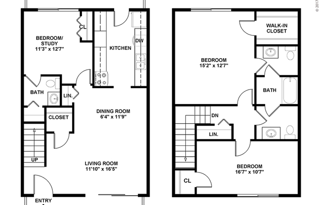 3 beds, 2.5 baths, 1,311 sqft, $1,545