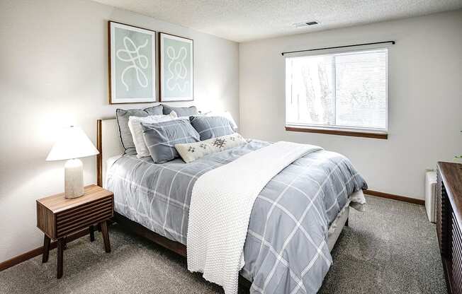 One and two bedroom apartment homes with efficient appliances, in-unit washer & dryer, walk-in closets, and some updated units available at Somerset Apartments in Lincoln, NE