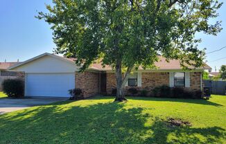 Callaway 3 bedroom 2 bath home with 2 car garage!