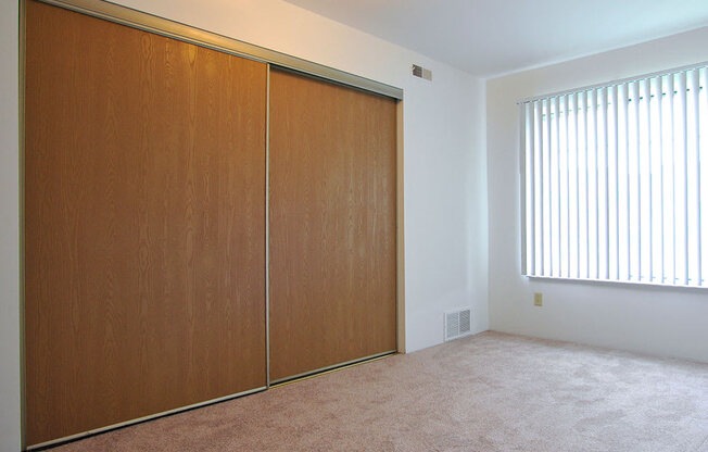 Large Closet in Bedroom at Charter Oaks Apartments, Davison, MI