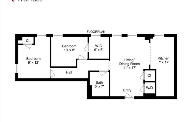 1 bed, 1 bath, $2,200, Unit 1616 16th Street NW Unit 505