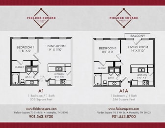 1 bed, 1 bath, 580 sqft, $1,173