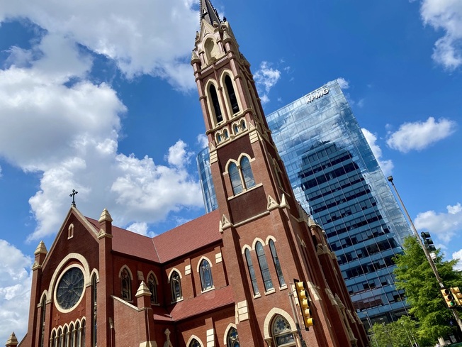 Cathedral Guadalupe in Downtown Dallas, TX