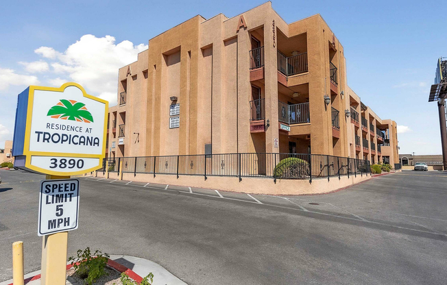 Welcome to the Residence at Tropicana, where comfort meets convenience.