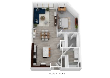 1 bed, 1 bath, 821 sqft, $1,820