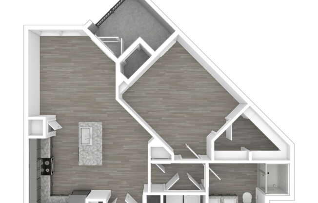 1 bed, 1 bath, 754 sqft, $485