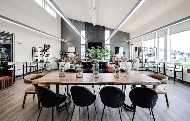 Community Lounge at The Trails at North Streams in Omaha, NE