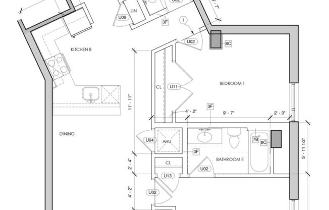 2 beds, 2 baths, 944 sqft, $2,085