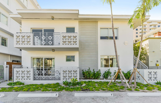 Private balcony or patio in select units - Helios Apartments Miami Beach