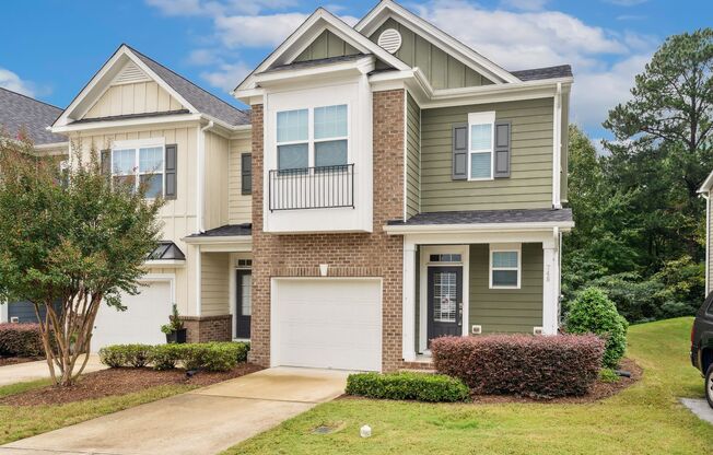 Apex North Carolina Townhome