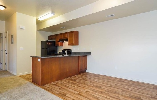 SITE Layton Apartments Model Kitchen