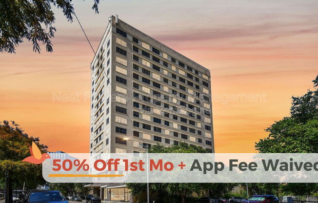 Studio, 1 bath, 425 sqft, $850, Unit 1412