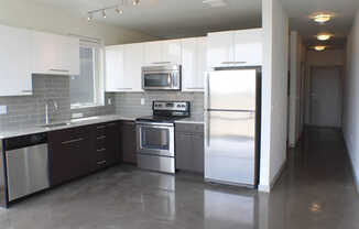 Kitchen with Stainless Steel Appliances