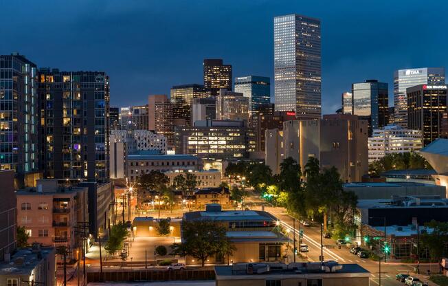 Our prime location offers sweeping city views that truly capture the vibrant energy of the Mile High City, day and night.