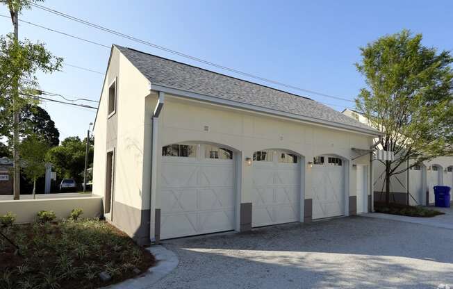 Large garages available for rent at Link Apartments® Mixson, South Carolina, 29405