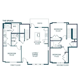 3 beds, 2.5 baths, 1,525 sqft, $2,609