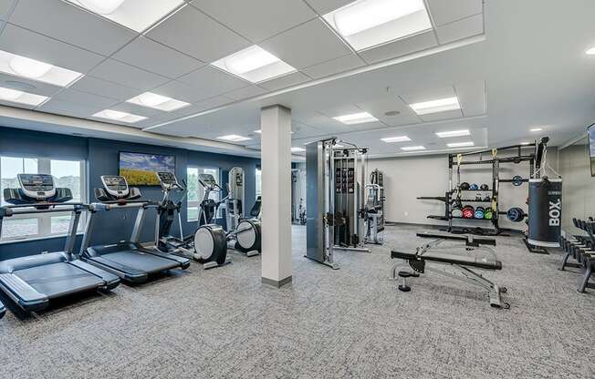 Fully Equipped Fitness Center