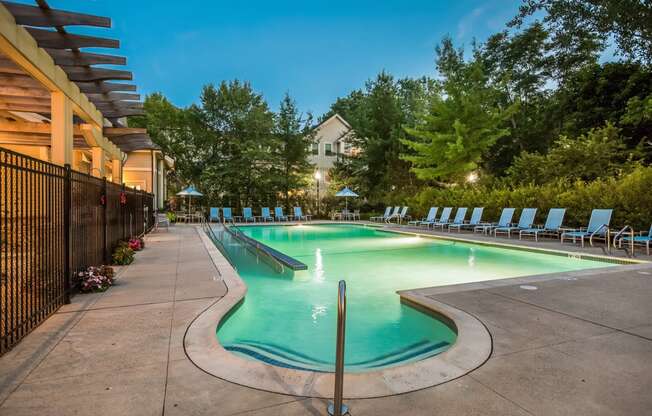 Resort-Style Pool at Windsor at Oak Grove, 02176, MA