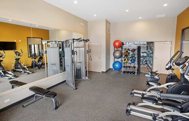Fitness Center at Landings of Lexington, Minnesota, 55014