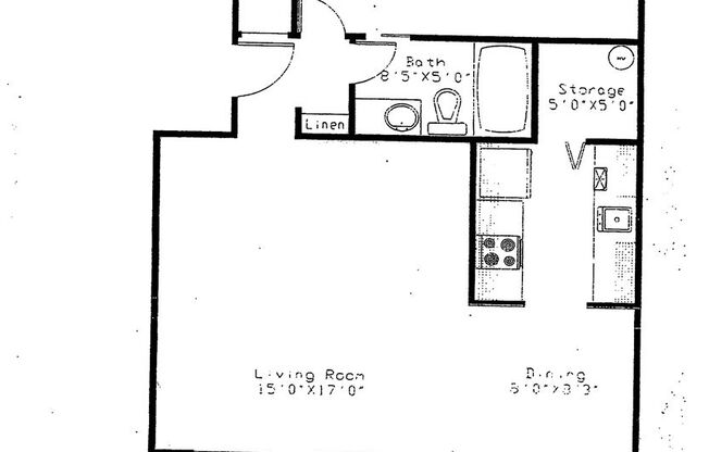 1 bed, 1 bath, 758 sqft, $1,475, Unit 1502