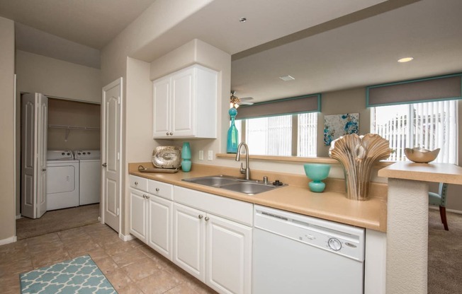 Appliances and cabinets at The Fairways by Picerne, Nevada