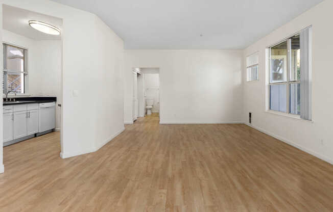 Living Room with Hard Surface Flooring