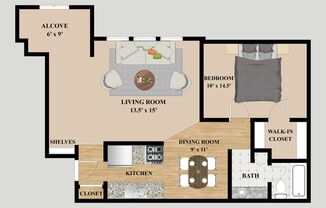 Partner-provided photo for $1260 unit