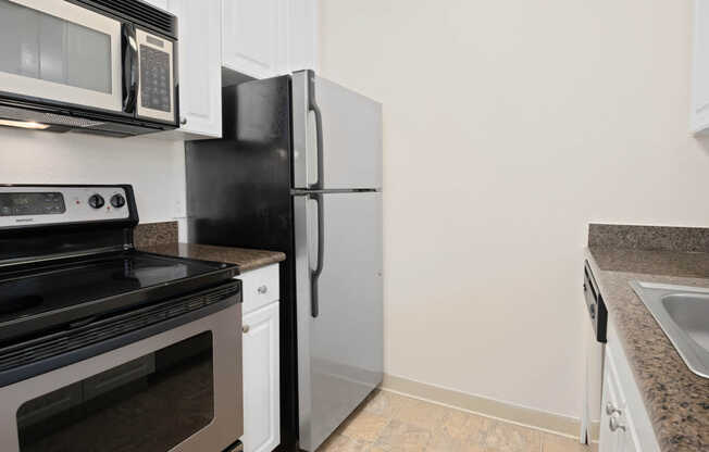 Kitchen with Stainless Steel Appliances