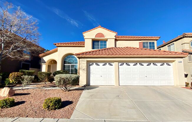4 BEDROOM HOME IN GATED SUMMERLIN COMMUNITY