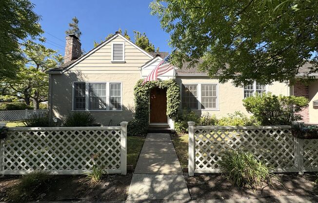 Charming Updated 4BR Home on Prime Corner Lot in Old Palo Alto