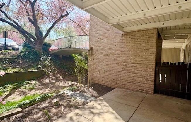 Remodeled 2 BR 1BA in Bethesda. Private front patio. Most utilities included.