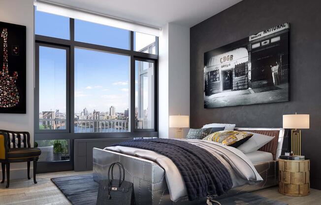 1 bed, 1 bath, $6,000, Unit 10-E