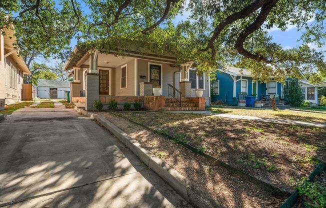 Love where you live in this beautifully updated 2-bedroom, 1-bath home featuring stunning hardwood floors and elegant finishes throughout